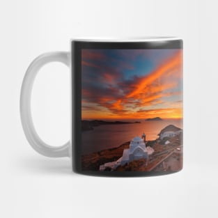 One more sunset in Milos Mug